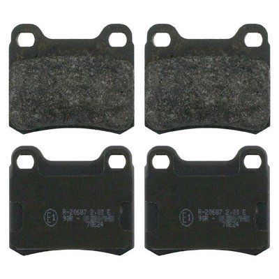 Колодки тормозные задние Raiso(Швеция) MB C-Class (W201), МБ Ц-класс (Ф201) 82-93 #RP0294 UAGCZUS4 RP0294 фото