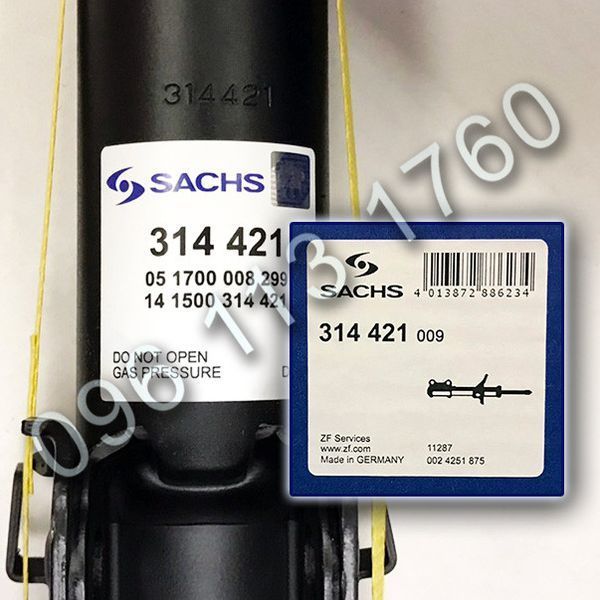 Амортизатор передний Sachs (Original) Мерседес Спринтер 906 Mercedes Sprinter 906 #314421 UALZDPO8 rs-485 фото