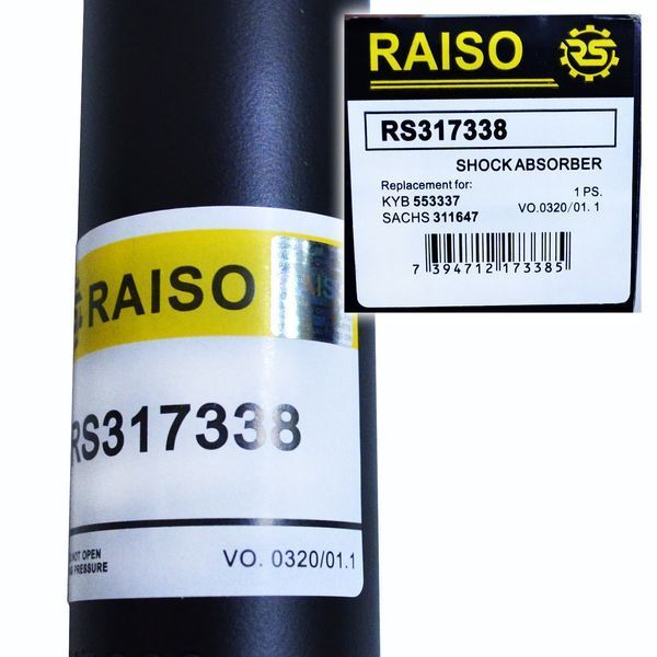 Амортизатор задній Мерседес Віто 639 Mercedes Vito 639 (Raiso Швеція) #RS317338 UACFPMR8 rs-2399 фото