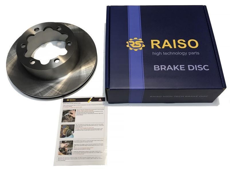 Тормозной диск задний Raiso (Швеция) Volkswagen Crafter, Фольксваген Крафтер 06- #RD3011 UARCLKN4 RD3011 фото