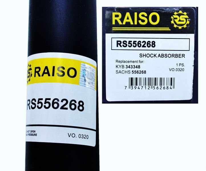 Амортизатор задній Raiso (Швеція) Volkswagen Bora Фольксваген Бора #RS556268 UAYBZTP4 RS556268 фото
