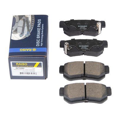 Колодки тормозные задние Raiso(Швеция) Hyundai Getz , Хюндай Гетц 98-12 #RP3282 UARFEDX4 RP3282 фото