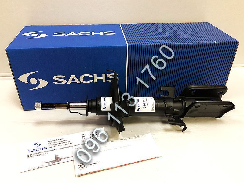 Амортизатор передній Sachs (Оригінал) на Mercedes Vito 638, Мерседес Віто 638 #310016 UAOKMJC8 rs-849 фото