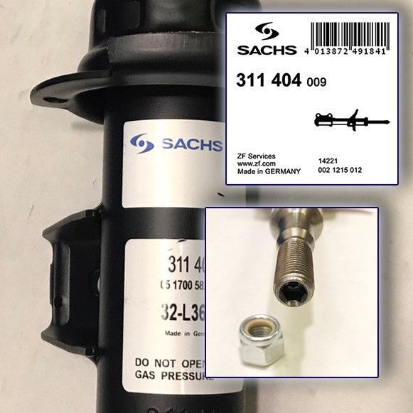 Амортизатор передний Sachs (Оригинал) BMW 3-Series E90-E93, БМВ 3-Серия Е90-E93 #311404 UAPXEHD8 rs-399 фото