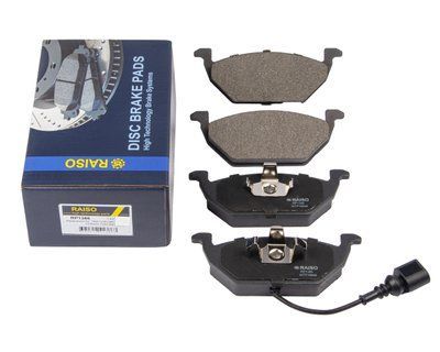 Колодки гальмівні передні Raiso(Швеція) Volkswagen Golf V , Гольф V (з датчиком) 03- #RP1386 UAIWWHY4 RP1386 фото