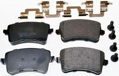 Гальмівні колодки дискові зад. AUDI A4 ALLROAD B8, A4 B8, A5, Q5 1.8-4.2 06.07-05.17 B110995 фото